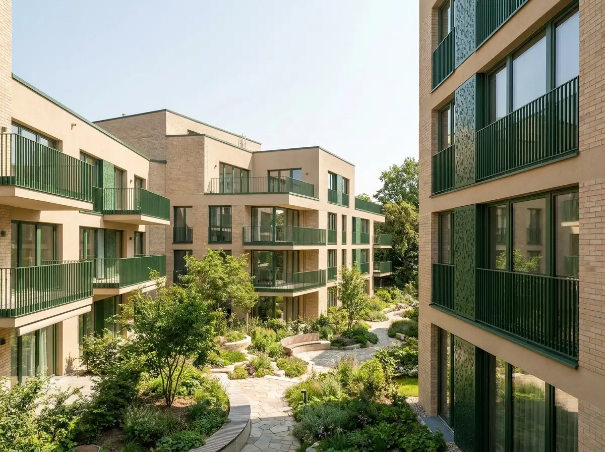 Wizualizacja inwestycji Apartamenty Parkowe